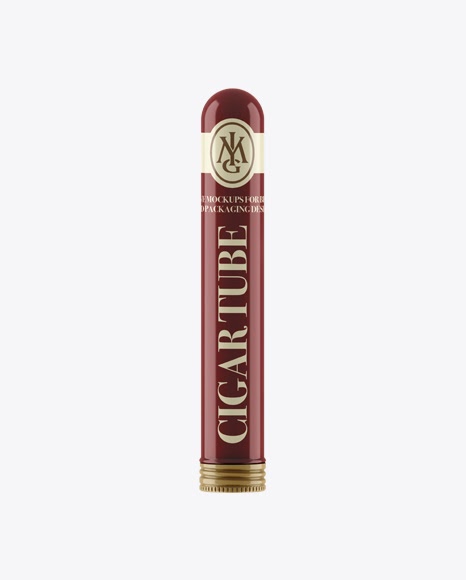 Download Download Psd Mockup Case Cigar Cigar Tube Cigarette Cigarettes Cigars Exclusive Mockup Glossy ...