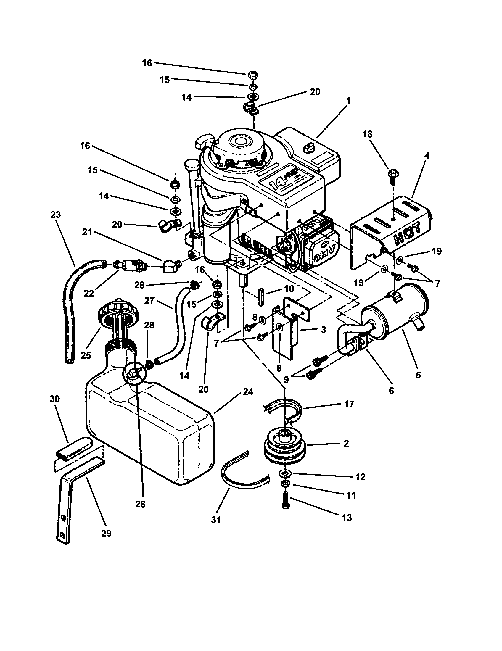 Wiring Diagram: 33 Snapper Riding Mower Parts Diagram