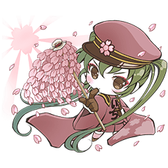 ディズニー画像ランド 無料印刷可能壁紙 初音 ミク イラスト 千本 桜