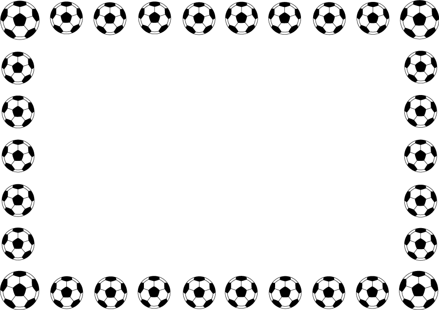 ユニークフレーム サッカー イラスト 無料 美しい花の画像