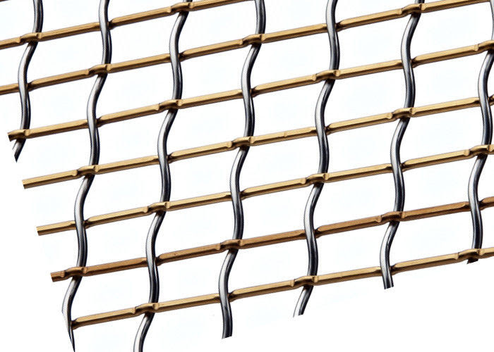 Architectural and decorative wire mesh panels are metal mesh products used for architecture and interior decoration. Stainless Steel Architectural Wire Mesh Decorative Interior Wall Cladding Mesh