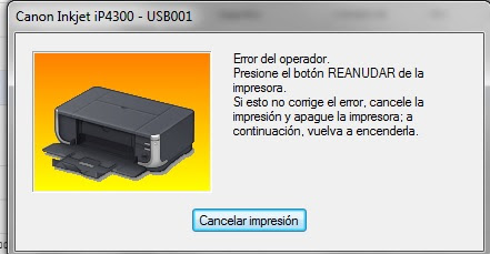 Descargar driver impresora gratis completas: Canon Ip4300