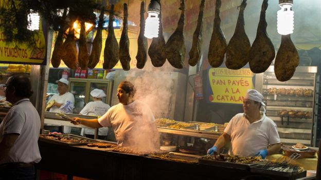 Las Fiestas de la Paloma' in Madrid's La Latina District