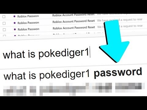 How To See Roblox Password - 