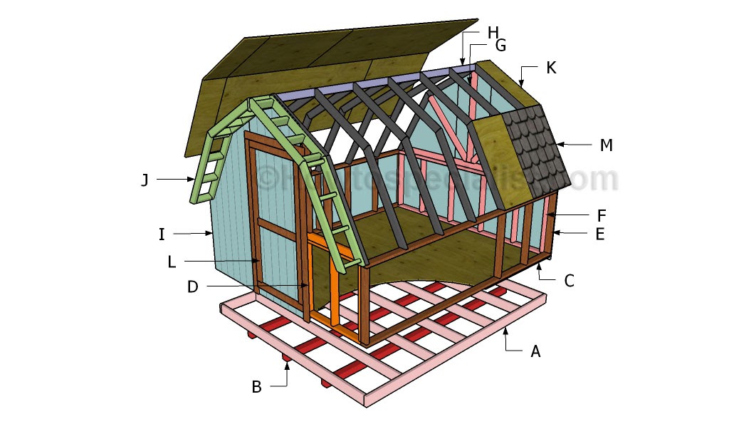 Plan From Making a sheds: Shed building for beginners
