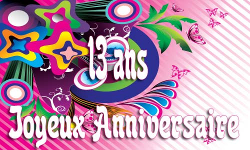 Anniversaire Fille 13 Ans Elmers