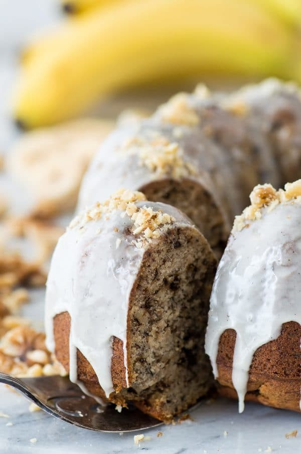 Preheat the oven to 350f. Banana Nut Bundt Cake