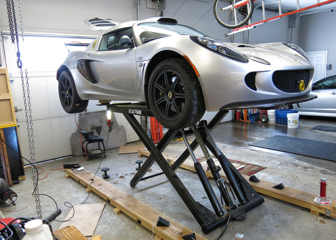 Supercars Gallery Lotus Evora Lift Points