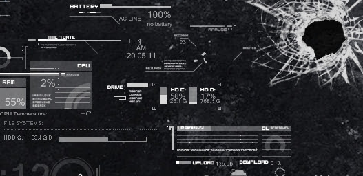 すべての動物画像 これまでで最高のrainmeter スキン かっこいい
