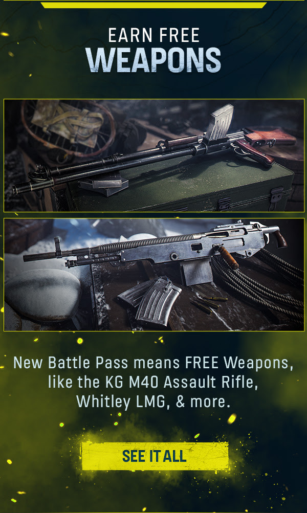 EARN FREE WEAPONS