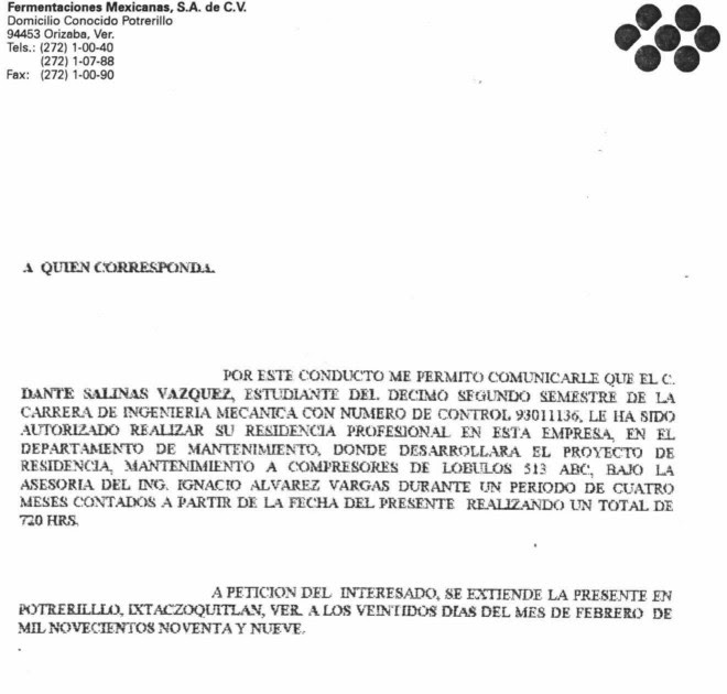 Carta De Renuncia Representante Legal - w Carta De