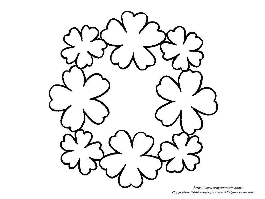 最高の花 塗り絵 簡単 最高の花の画像