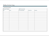 Sign In Sheet Template Excel