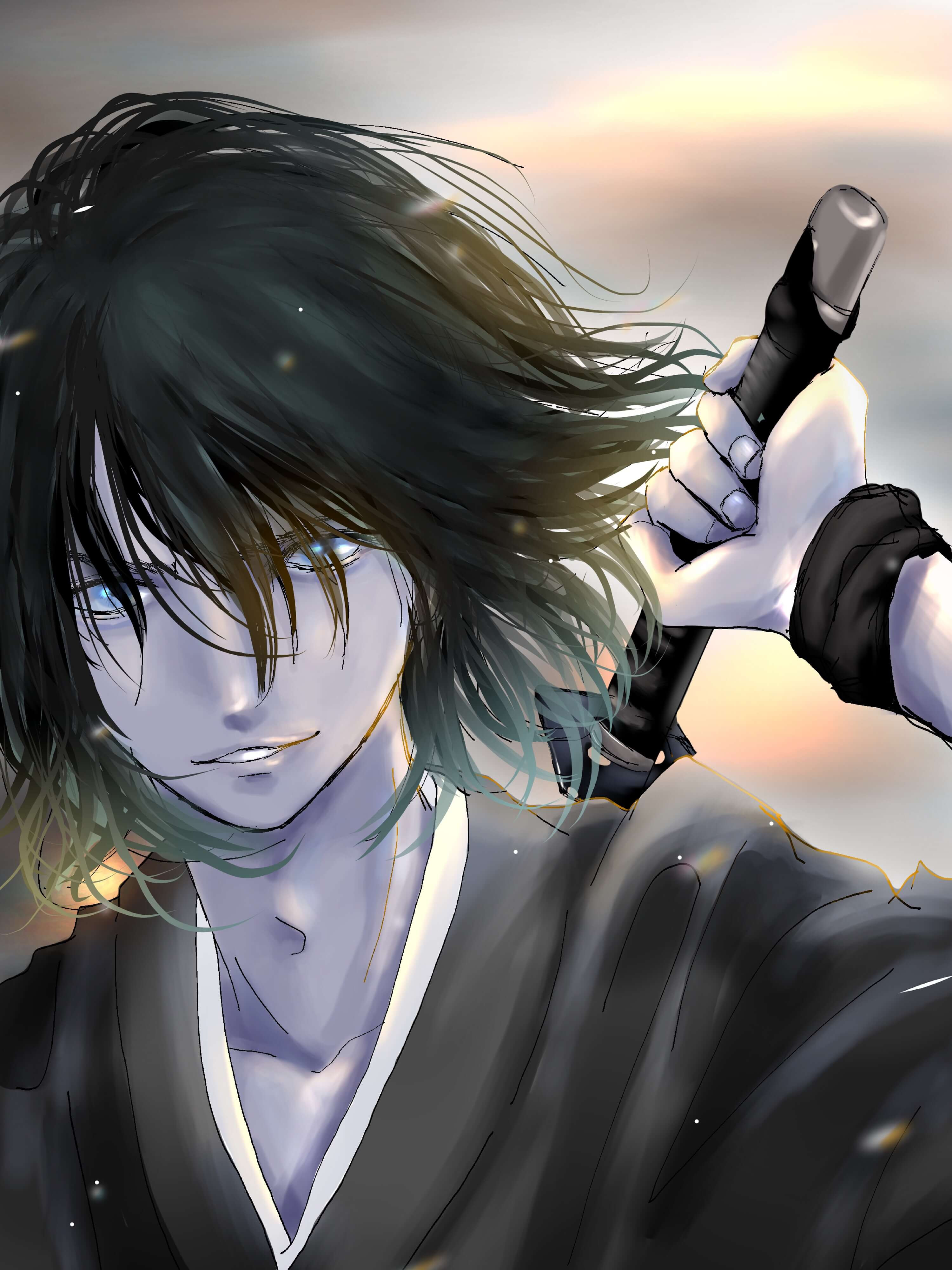 最も選択された 男性 長髪 イラスト 男性 長髪 イラスト ブラッククローバー アニメ画像
