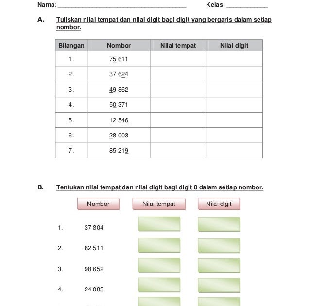 Soalan Matematik Tahun 3 Mengikut Topik - Kecemasan u