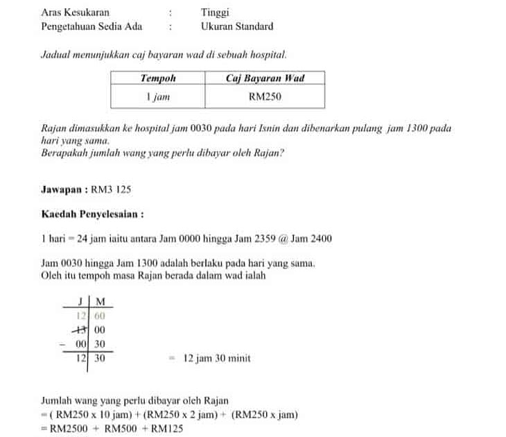 Contoh Soalan Sebenar Matematik Pt3 2017 - Helowine