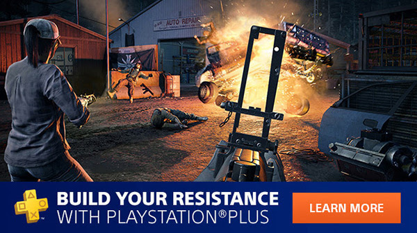 BUILD YOUR RESISTANCE WITH PLAYSTATION(R)PLUS | LEARN MORE