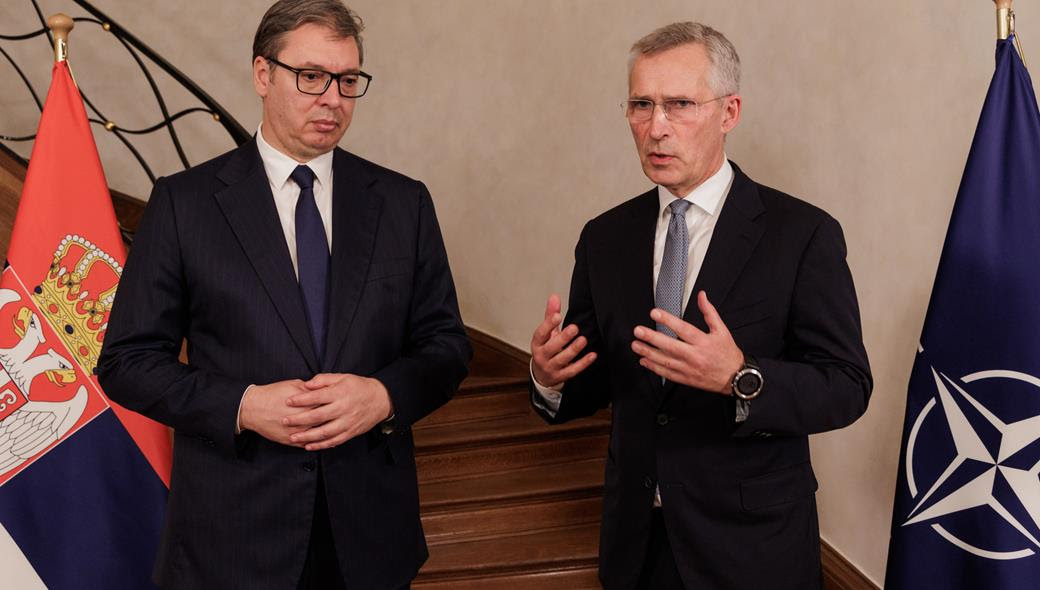 NATO Secretary General meets President of Serbia to discuss challenges in northern Kosovo