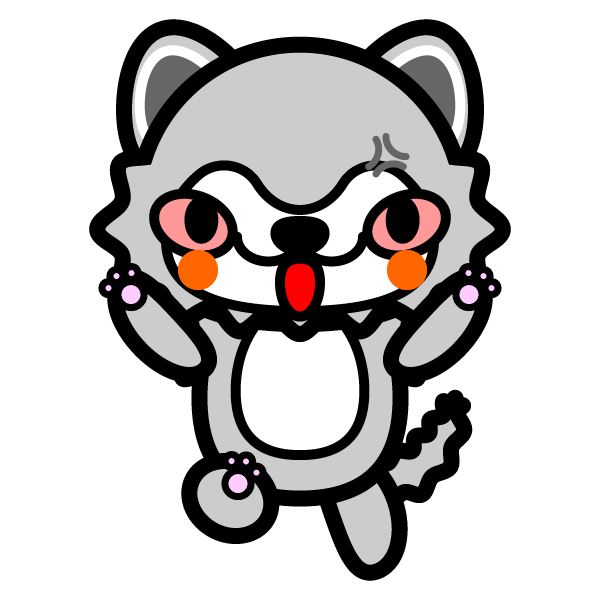 最高かわいい 狼 顔 イラスト 無料イラスト集