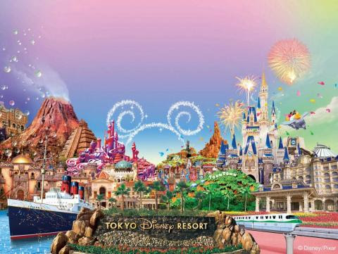 綺麗なディズニー シー 背景 ディズニー画像