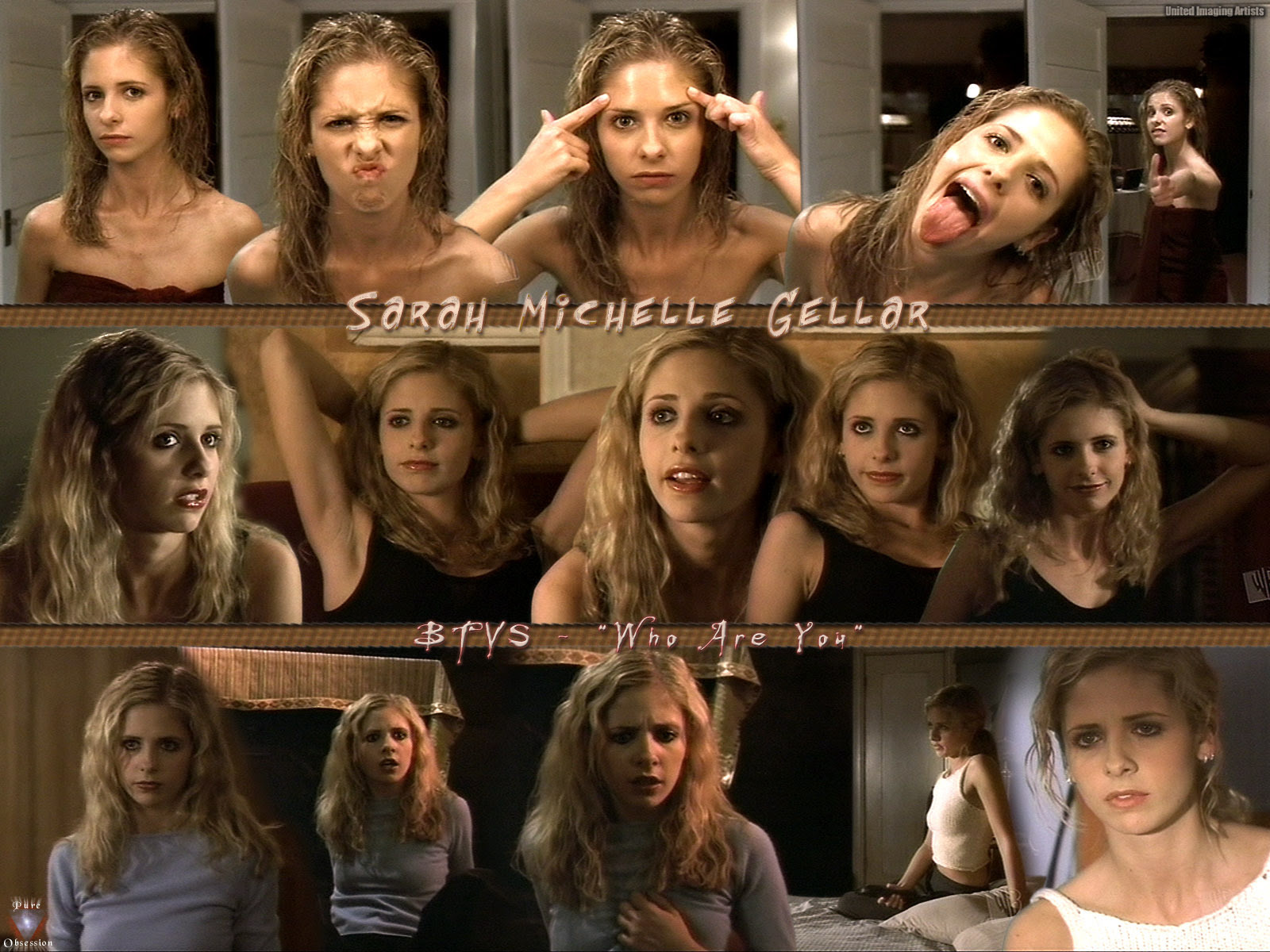 Image result for images of a totally insane laughing buffy the vampire slayer