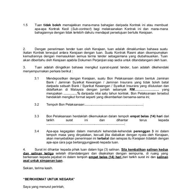 Surat Rasmi Hantar Dokumen - Surat Ras