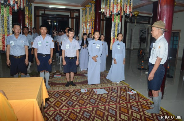 Huynh trưởng Nguyễn Tất Trực, Trưởng Ban Hướng Dẫn GĐPT Thừa Thiên ban Huấn từ
