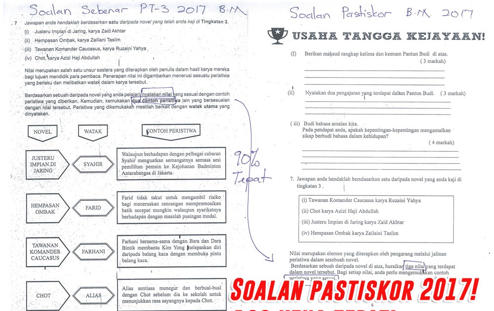 Soalan Pt3 Novel Hempasan Ombak - Kecemasan d