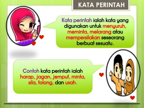 Senarai simpulan bahasa tahun 2. Kata Perintah Tahun 3