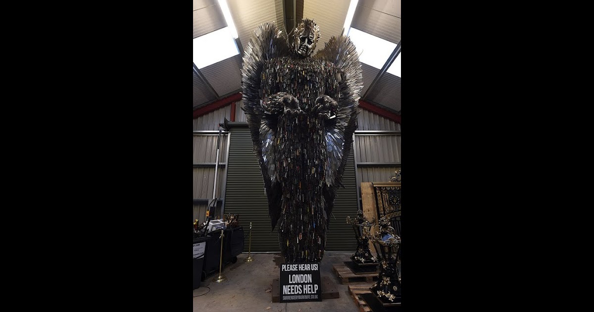 Kinves Out Sculpture / An Artist Has Made A Huge "Angel ...