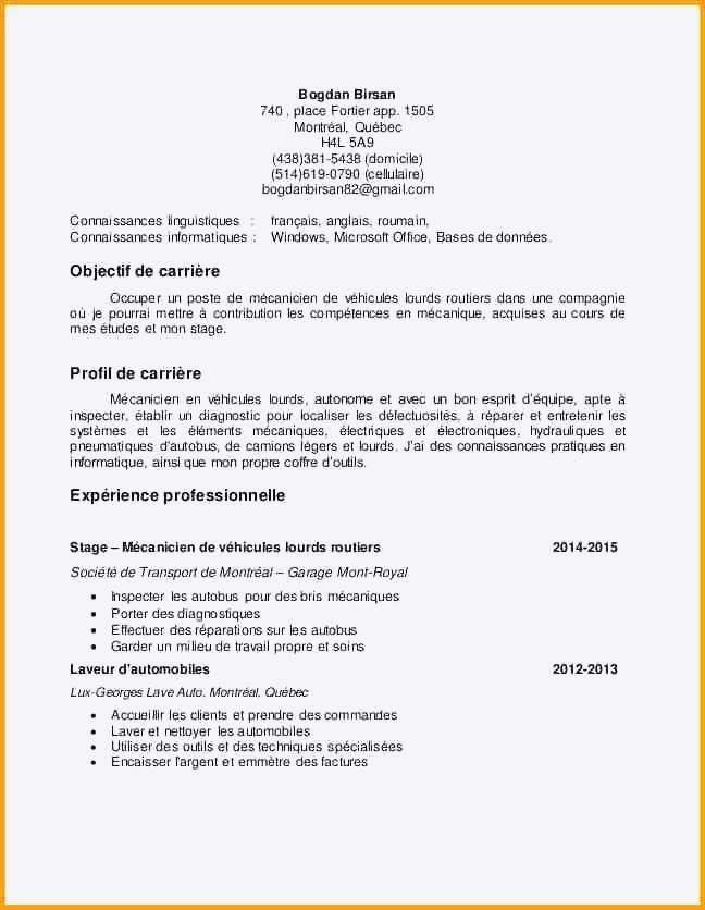 Lettre De Motivation Mecanicien Service Rapide - Soalan bl