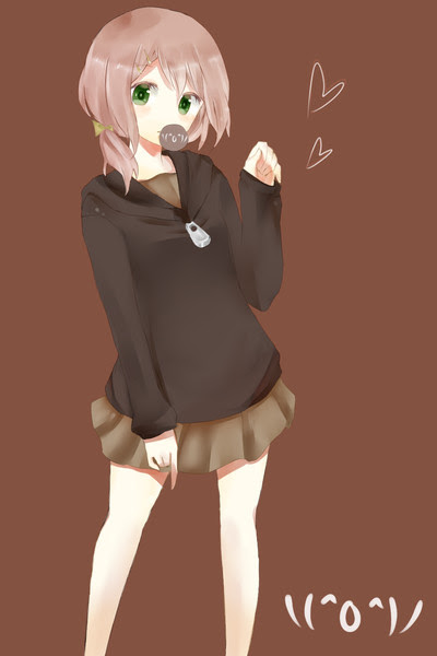 新着パーカー かわいい 可愛い 女の子 イラスト イラスト画像