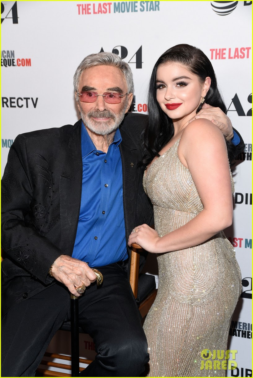 But reynolds, let's not forget, really is a movie star. Ariel Winter Channels Old Hollywood For The Last Movie Star Premiere Photo 4054861 Adam Rifkin Ariel Winter Burt Reynolds Chevy Chase Clark Duke Diane Warren Juston Street Marilu Henner Pictures Just Jared