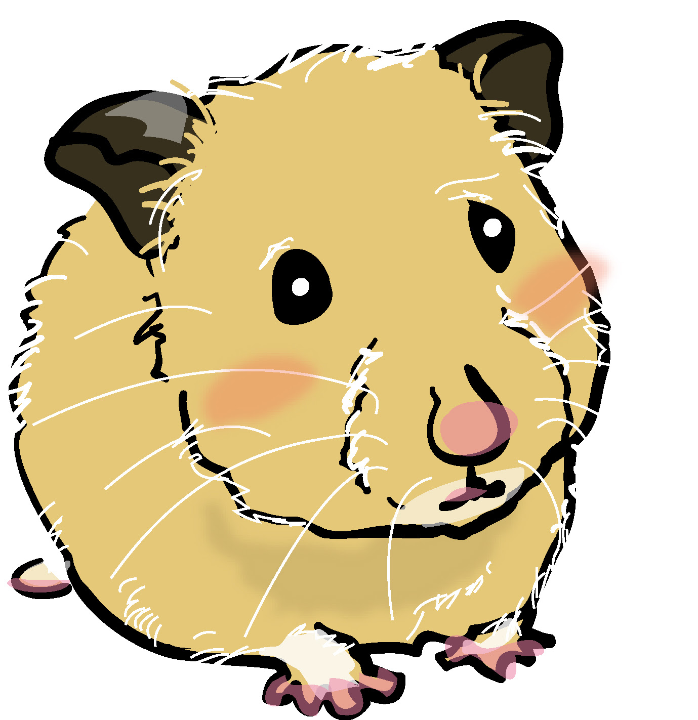 可愛い ハムスター イラスト イラストが最高です