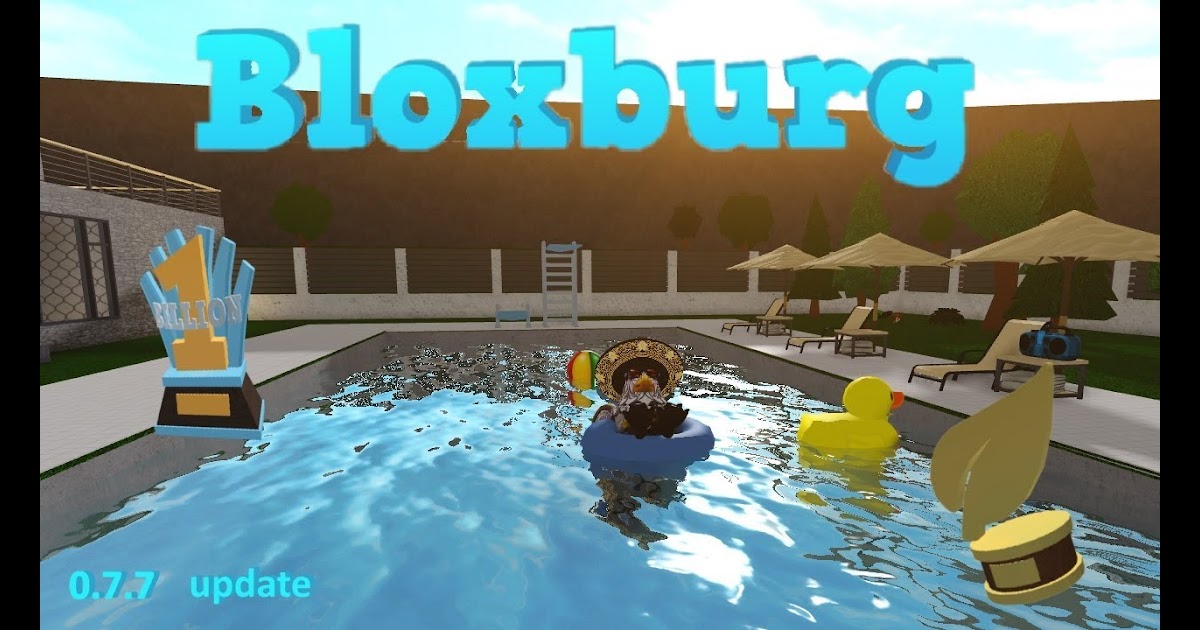 Bloxburg 7 Swimming Pool Roblox Welcome To Bloxburg Redeem Roblox Codes Toys - roblox welcome to bloxburg update get robux top