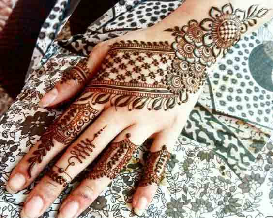 Henna For Wedding Easy Mehndi Design Bunch