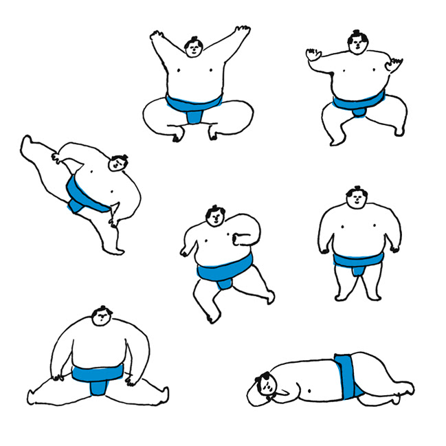 すべての動物の画像 最高イラスト 相撲
