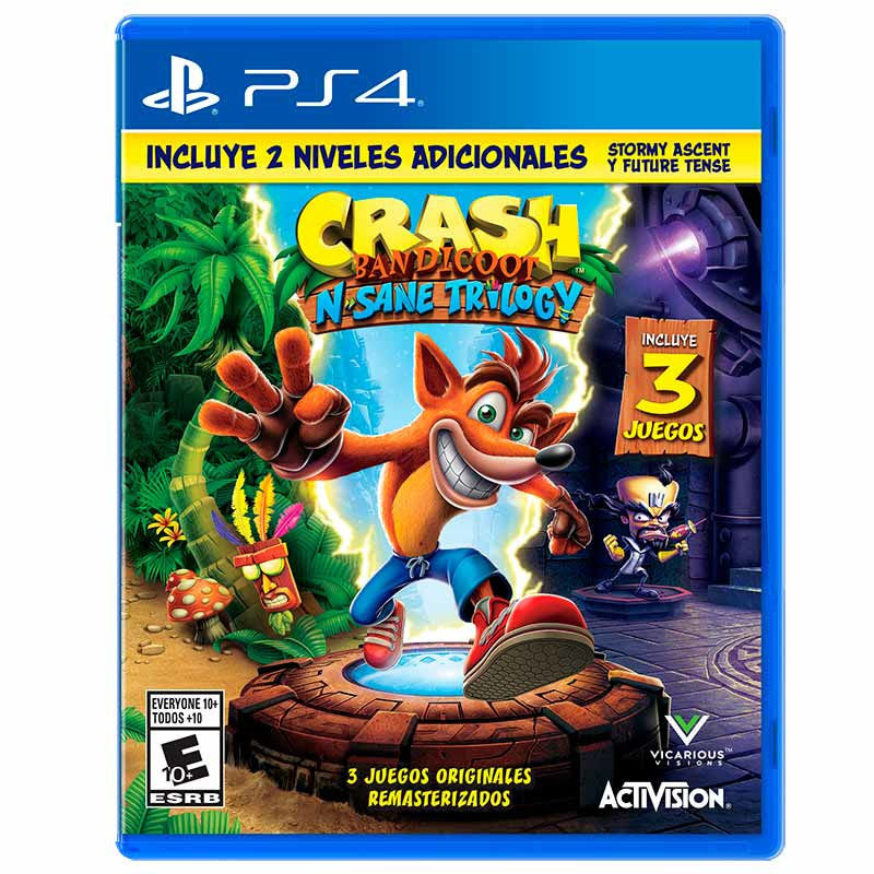 La variedad de juegos de ps4 abarca prácticamente todos los géneros y preferencias de los jugadores. Juego Crash Bandicoot Ps4 Playstation Lider Cl