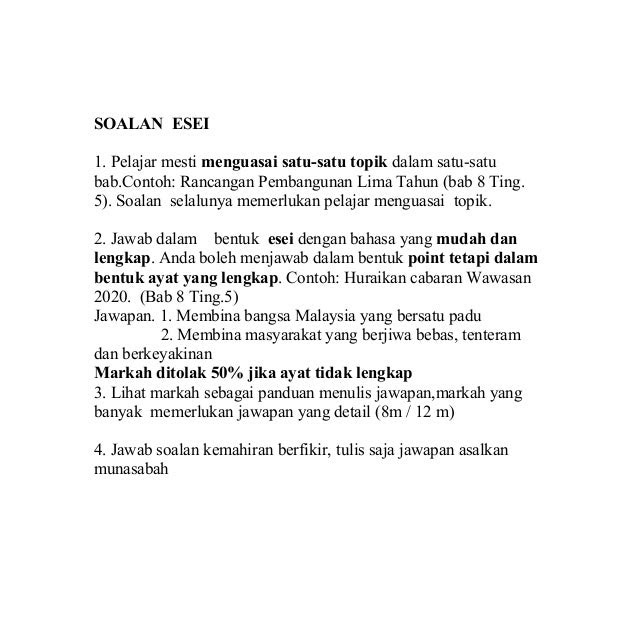 Contoh Soalan Spm Bahasa Jepun - Klewer mm