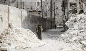 La ciudad de Aleppo en febrero de 2023.