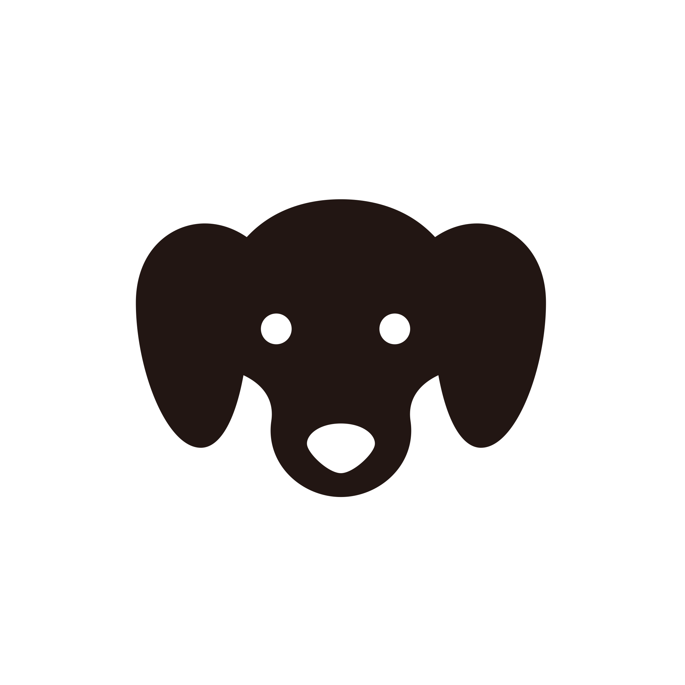 無料イラスト画像 最高かつ最も包括的な犬 イラスト シルエット 顔