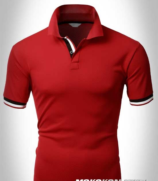 Download Desain Kaos Polos Warna Merah - Quotes 2019 b