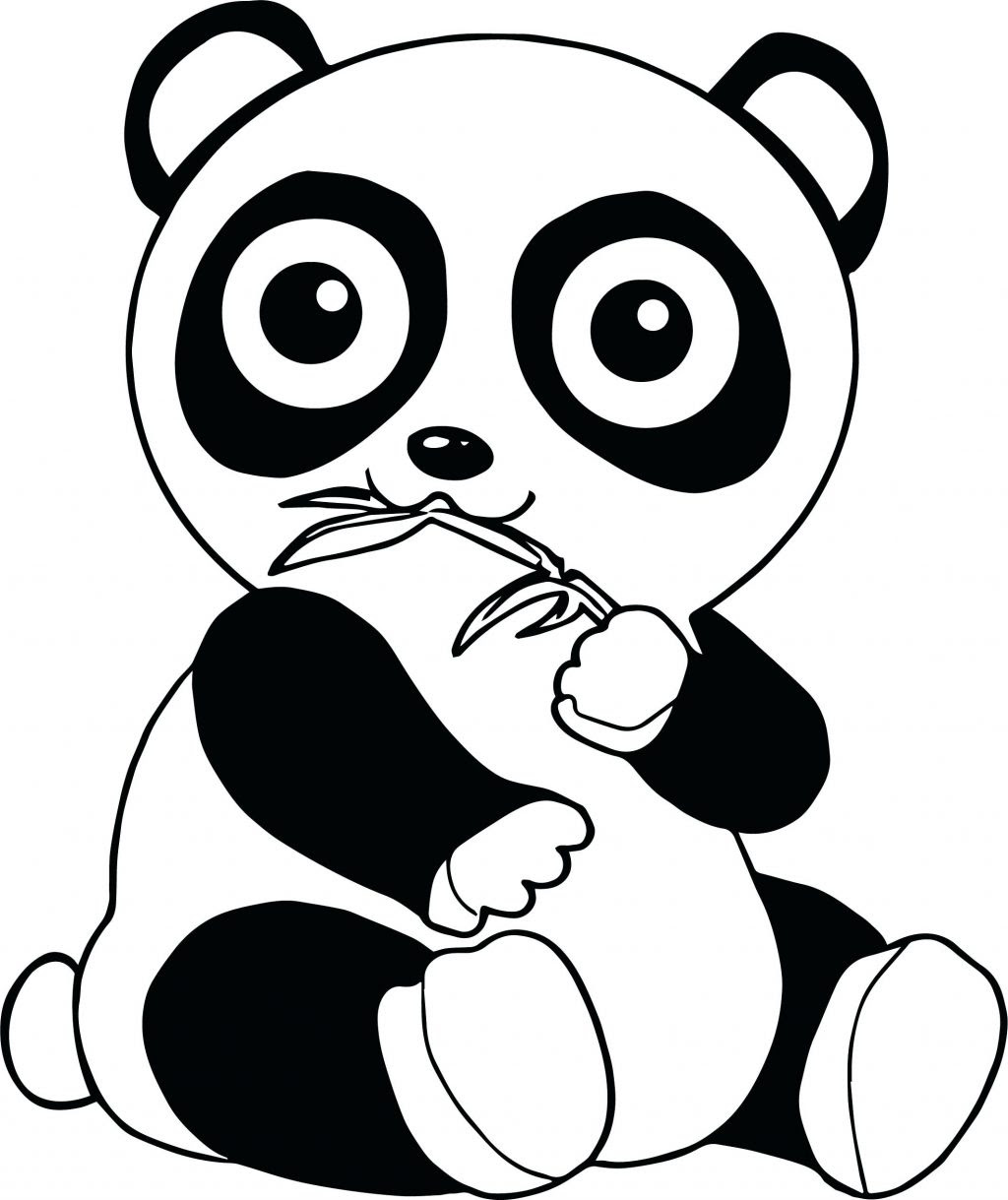 Cool Kawaii Panda Coloring Pages | AnyOneForAnyaTeam