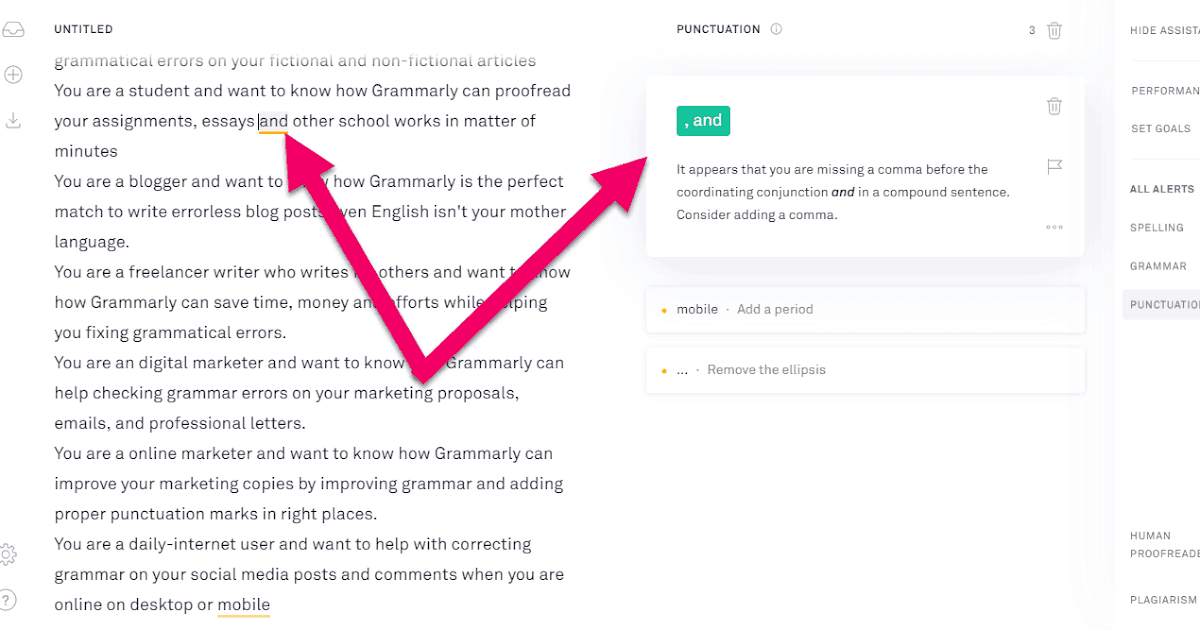 Free Online Punctuation Checker For College Essays | Robot Don