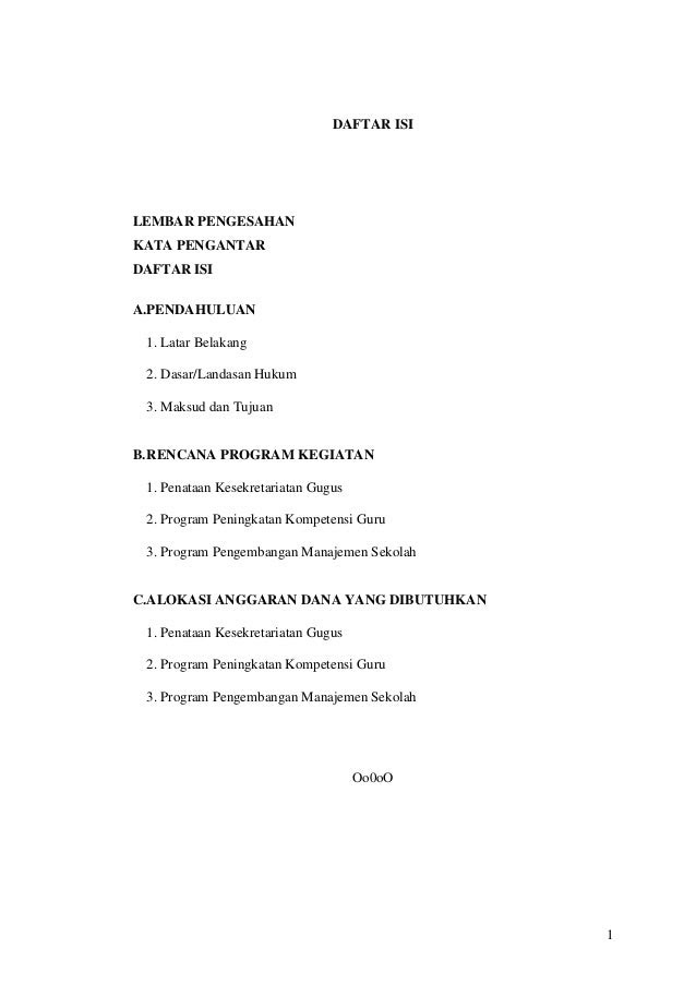 Contoh Proposal Kegiatan Olahraga - Wall PPX