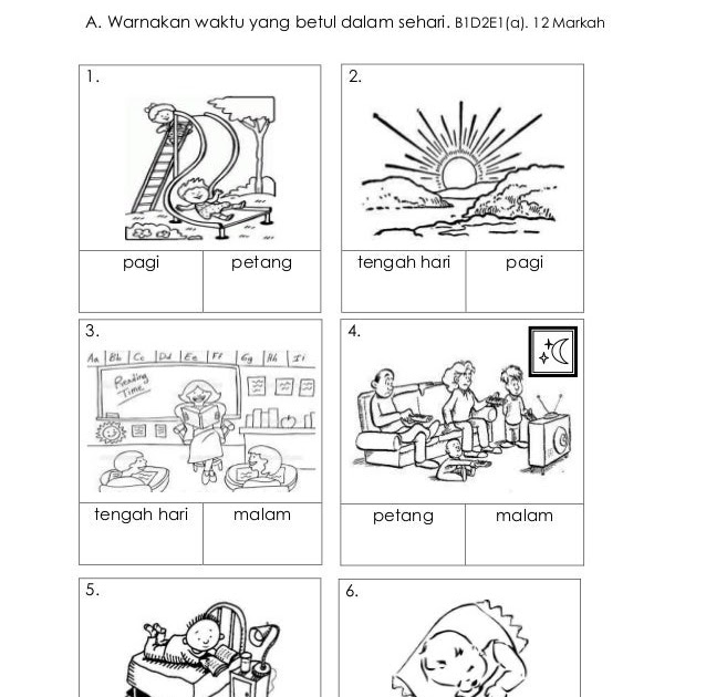 Contoh Soalan Kemasukan Darjah 1 Sekolah Agama - Kecemasan k