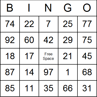 Check spelling or type a new query. Numbers Bingo Cards Free Printable And Available For Immediate Download