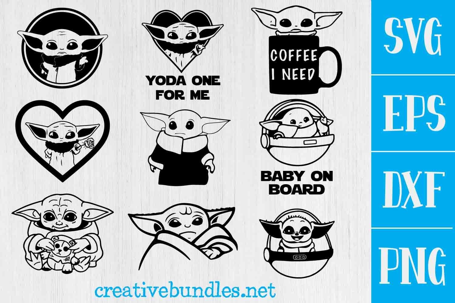 Download Baby Yoda Silhouette Svg - 58+ Best Quality File for Cricut, Silhouette and Other Machine