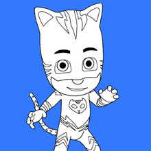 Trop pratique ce kit de masque de carnaval à imprimer, découper et à décorer comme on veut ! Coloriages Pyjamasques 2 Coloriages Coloriage A Imprimer Gratuit Fr Hellokids Com