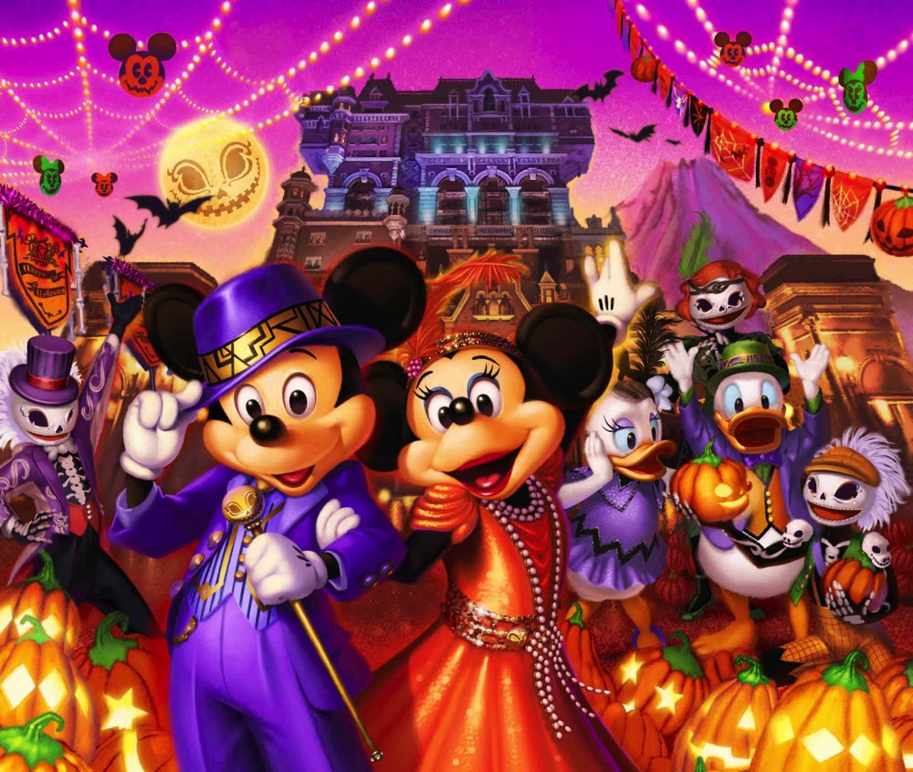 Hd限定ディズニー ハロウィン イラスト ただのディズニー画像